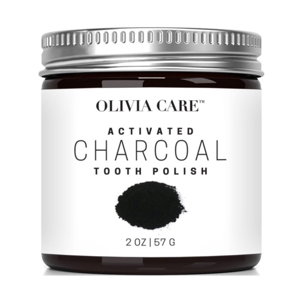PEPPERMINT + CHARCOAL WHITENING TOOTH POLISH